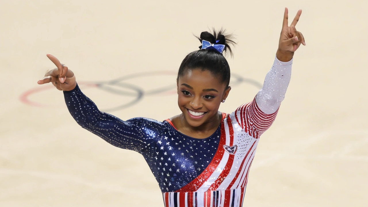 Simone Biles Conquista Ouro na Ginástica nos Jogos Olímpicos de 2024