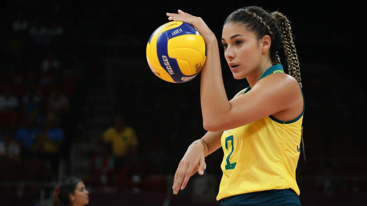 Ana Cristina: A Promissora Estrela Brasileira do Vôlei e Herdeira de uma Legado Esportivo