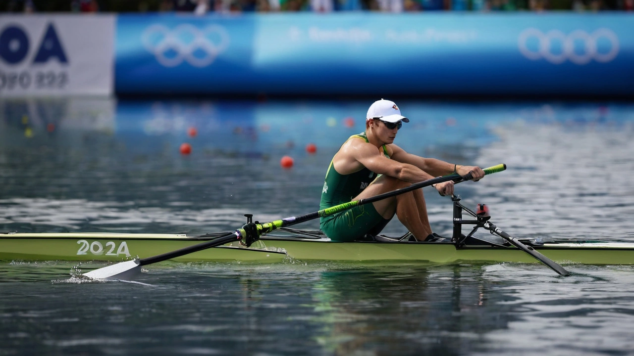 Atletas Brasileiros Lucas Verthein e Beatriz Tavares Ficam Entre os Top 15 no Remo nas Olimpíadas de 2024