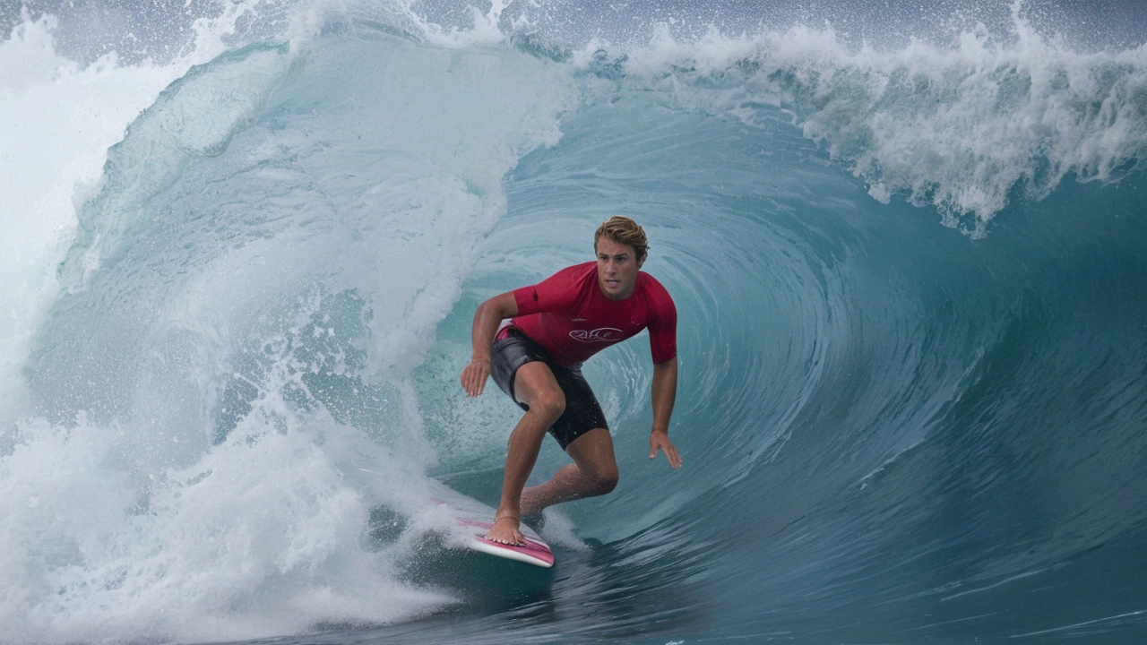 O espetáculo das ondas de Teahupo'o